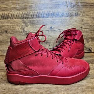 adidas Crestwood Mid-top Triple Red Sneaker sz 5.5 youth